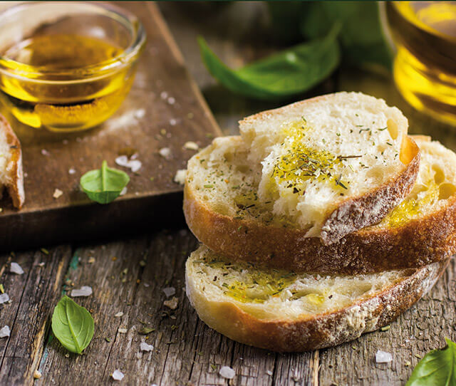 pain et huile d'olive
