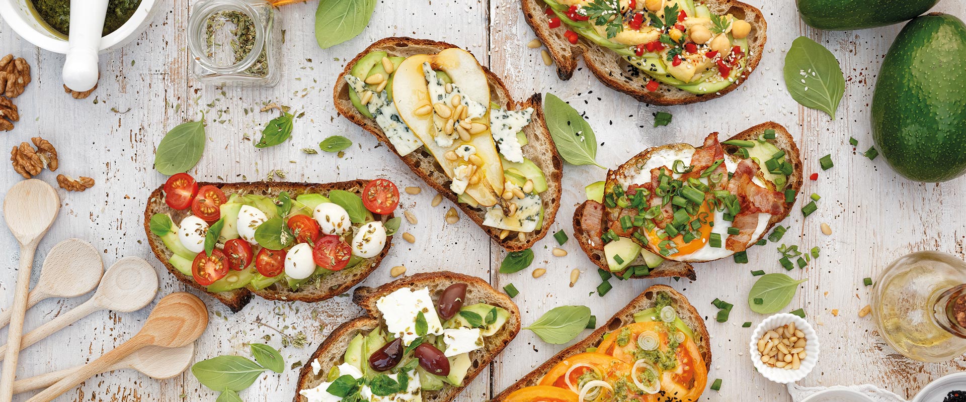 Bruschetta pour apéro dînatoire