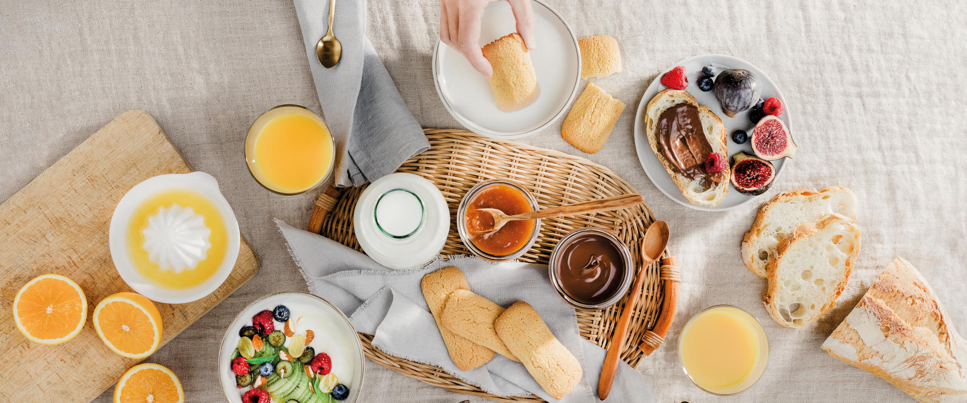 prodotti per colazione sana