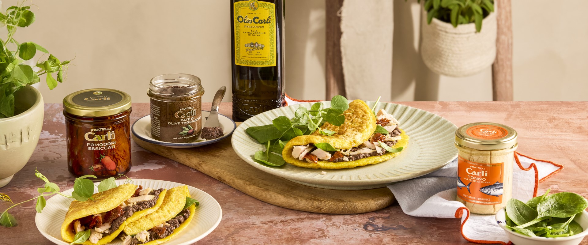 omelette thon olives