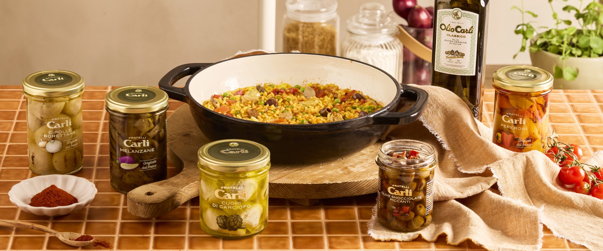 paella vegetarienne
