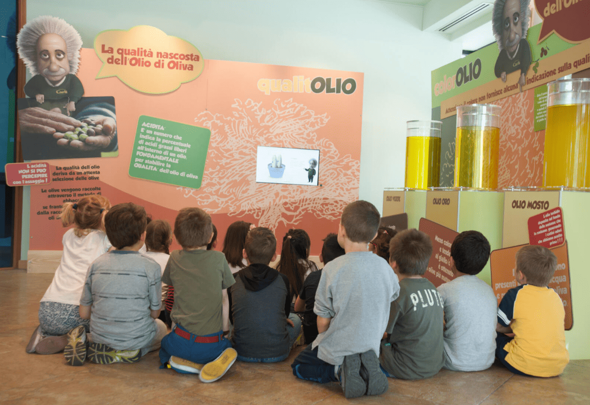 Attività fuer bambini mit Olivenmuseum Carlo Carli