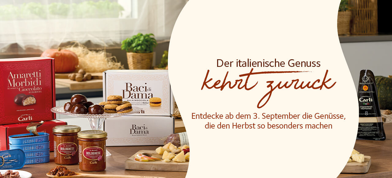 der italienische Genuss kehrt zurueck