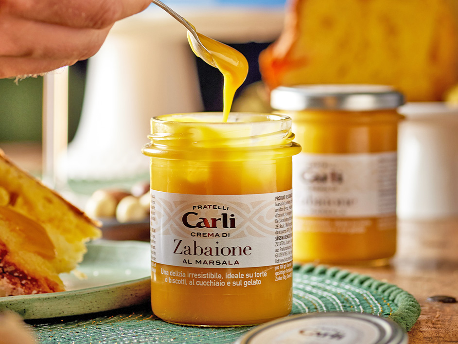Zabaione Creme mit Marsala - Online Kaufen | Fratelli Carli Zabaione Creme mit Marsala - Online Kaufen | Fratelli Carli
