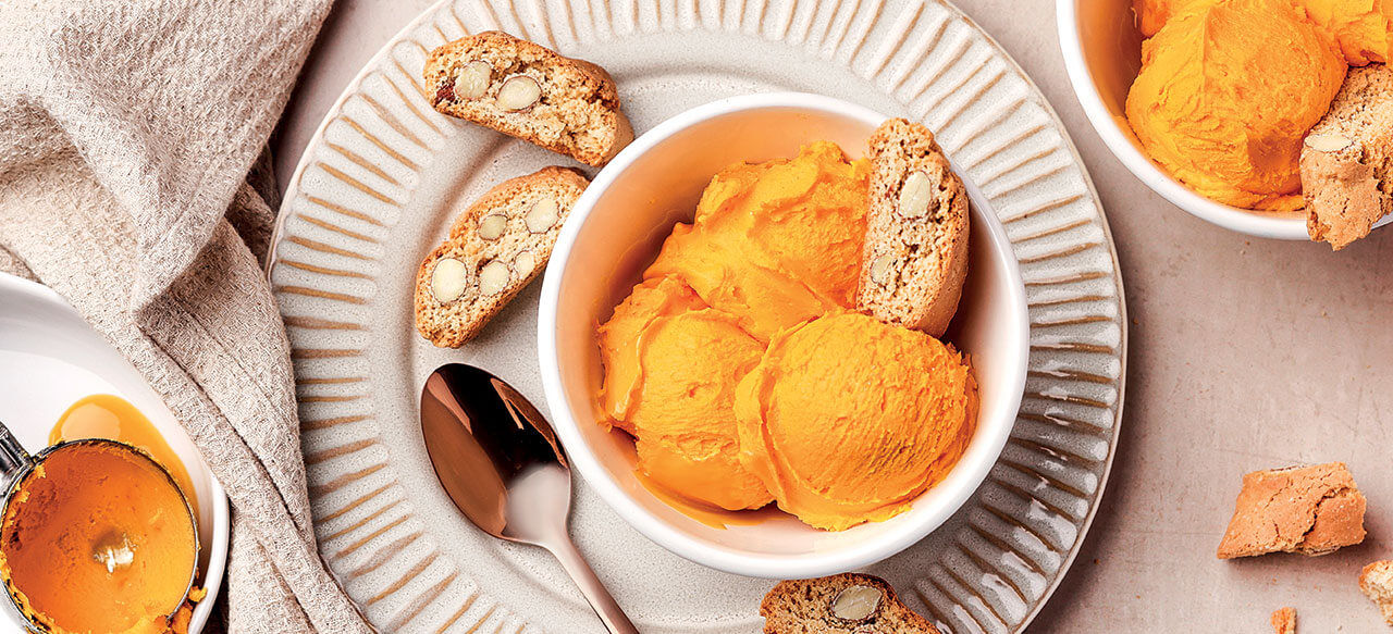 Cantuccini mit icecreme