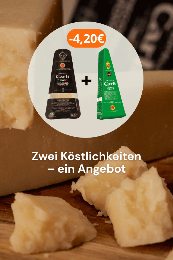 Pecorino und Grana Angebot