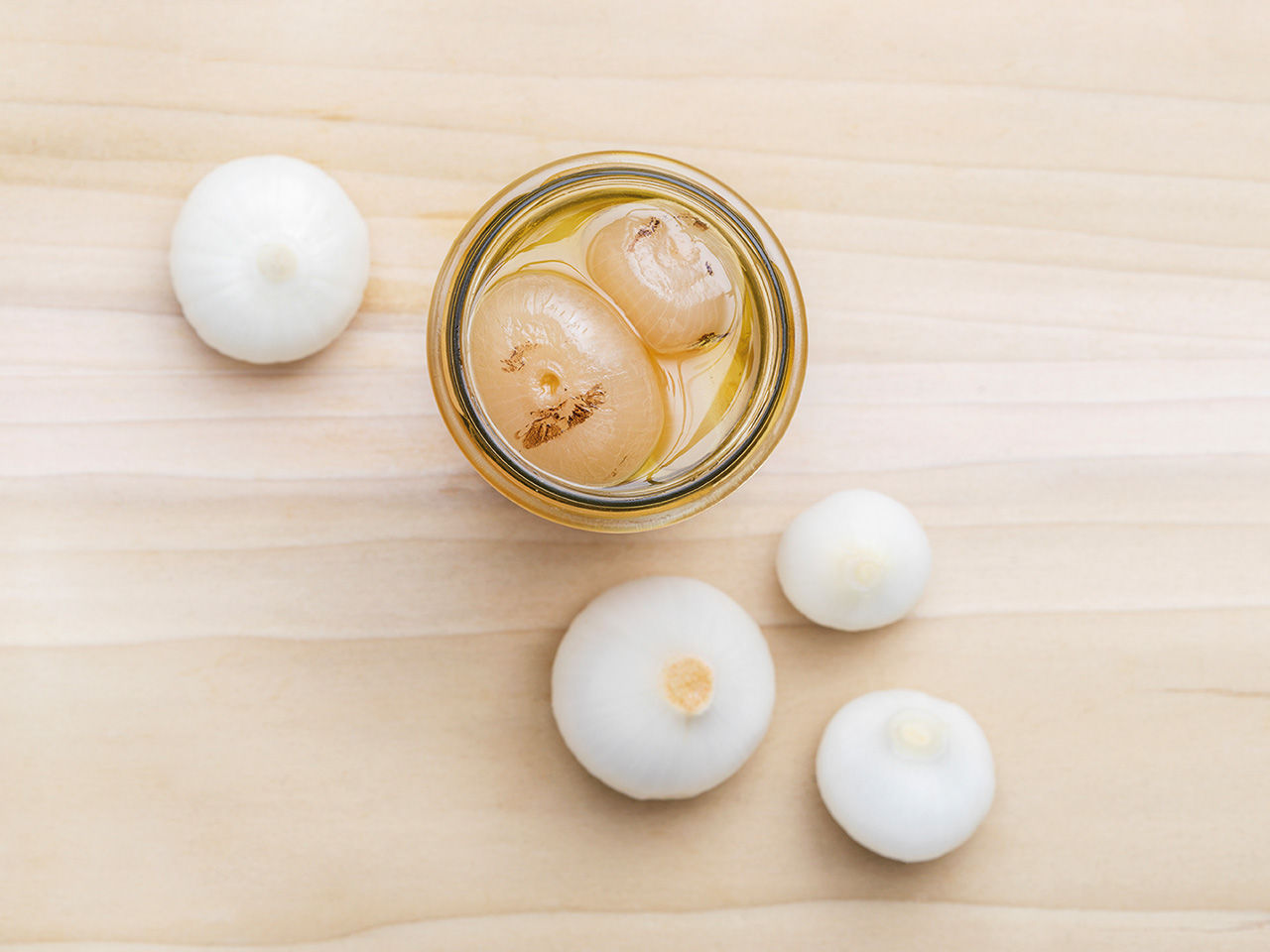 Eingelegte Borettane-Zwiebeln