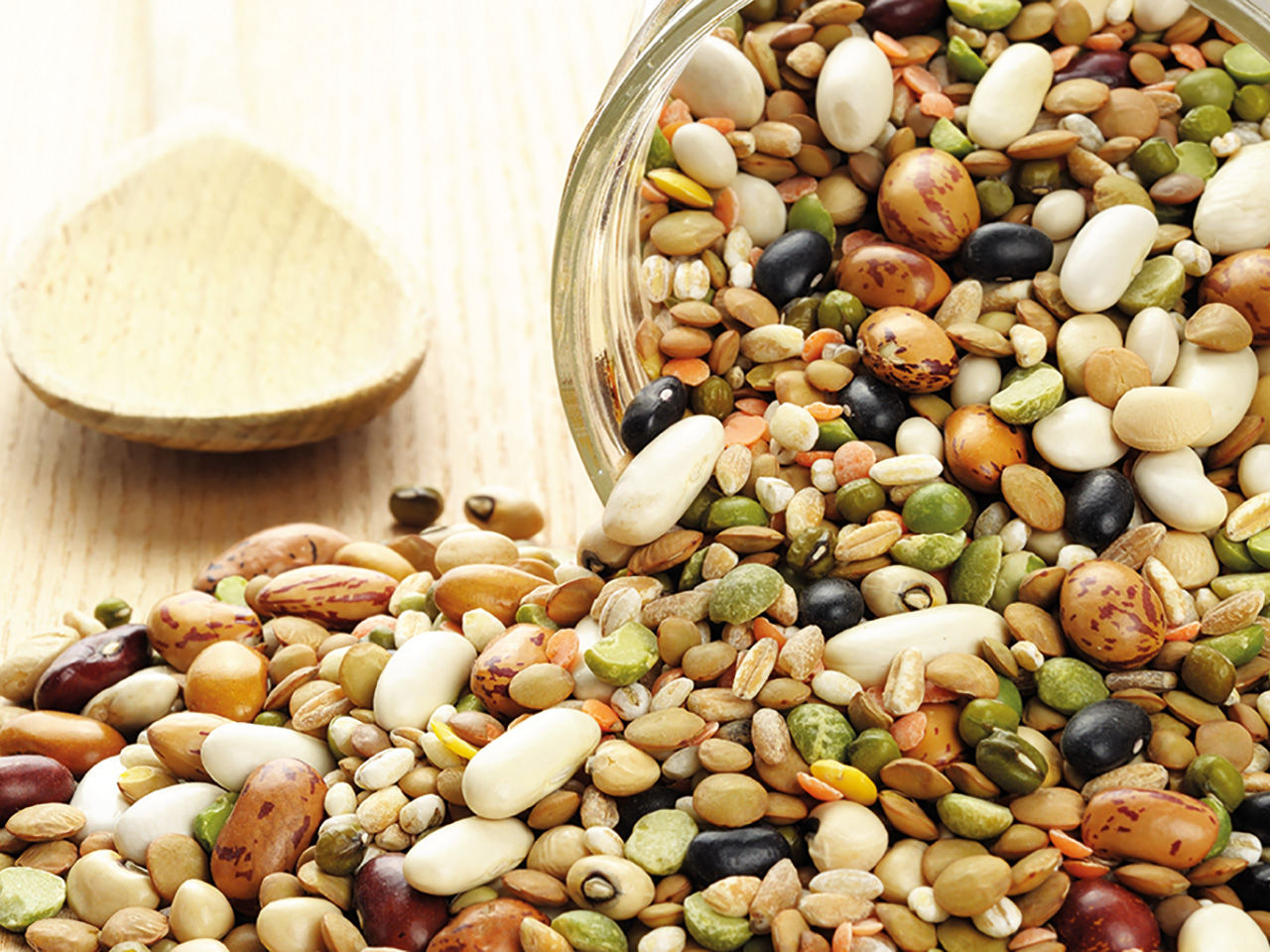 Mischung von Hülsenfrüchten