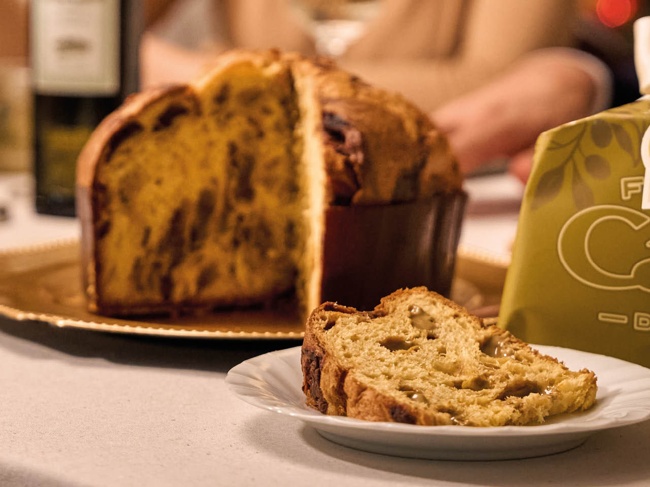 Panettone mit Pistazien von Fratelli Carli