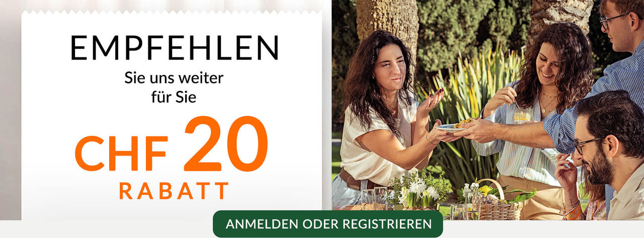 CHF 20 Rabatt
