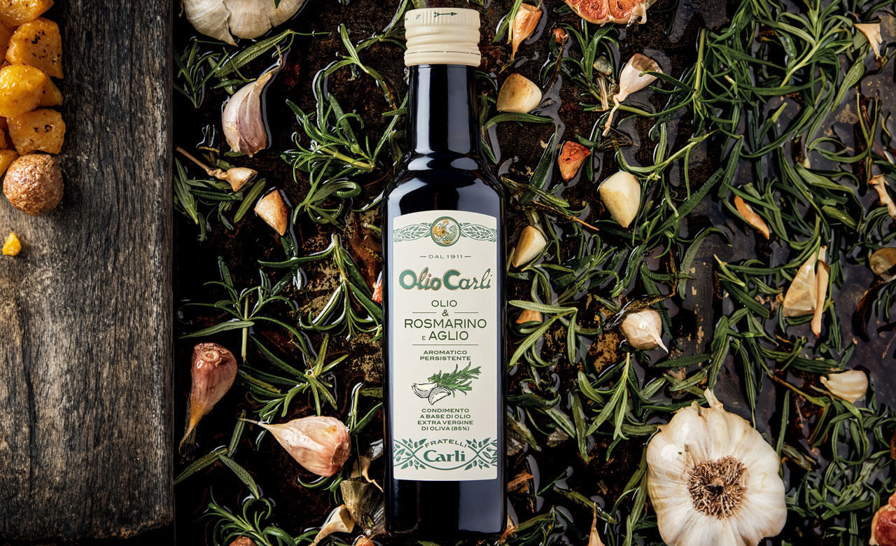 Bouteille infusée au Romarin et Ail