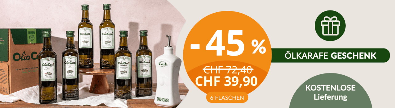 6 flaschen natives olivenol