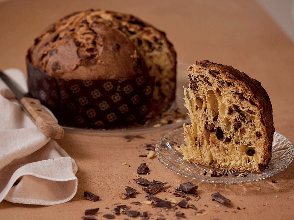 panettone au chocolat