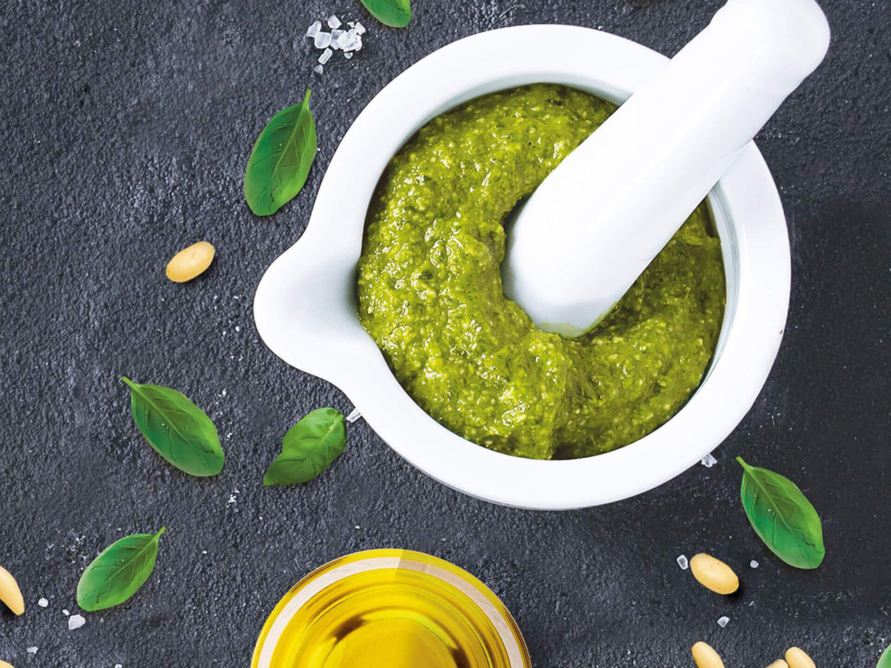Pesto sans ail