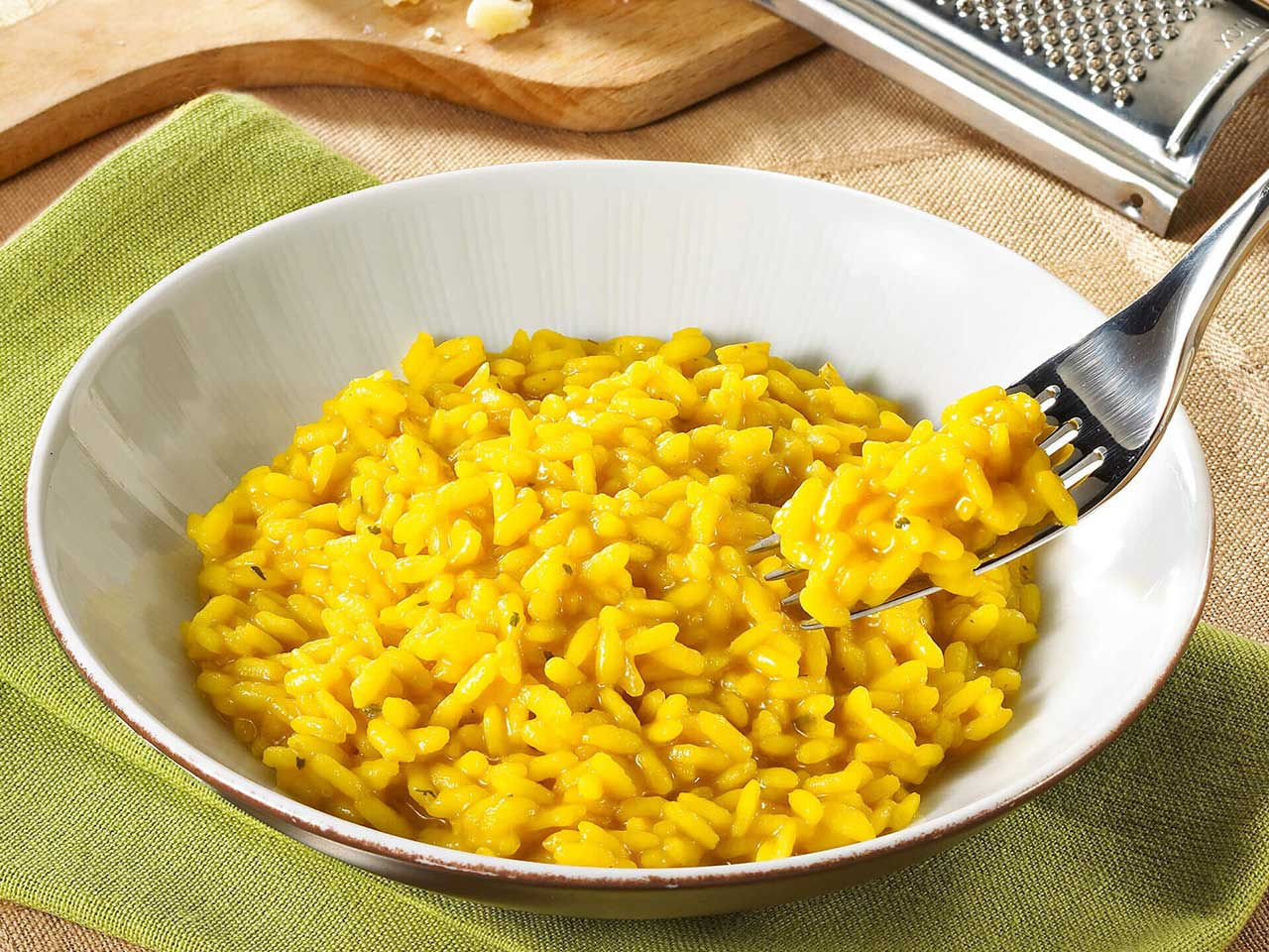 Risotto au safran