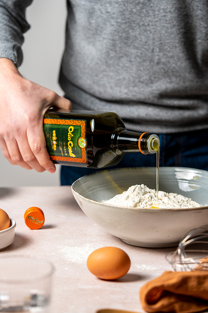 Huile d'olive Tradizionale dans la pâte