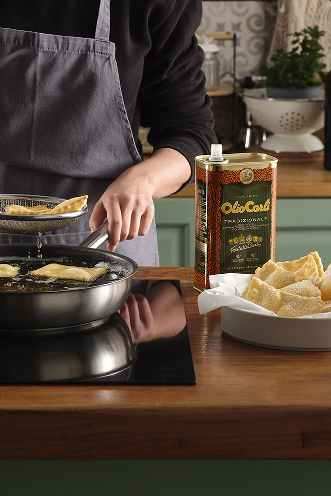 Cuisiner avec l'Huile d'olive Tradizionale de Fratelli Carli