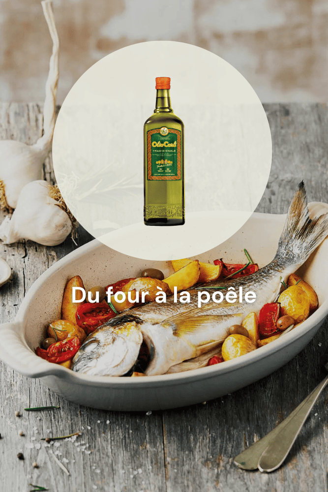 Huile d'olive Tradizionale dans la pâte