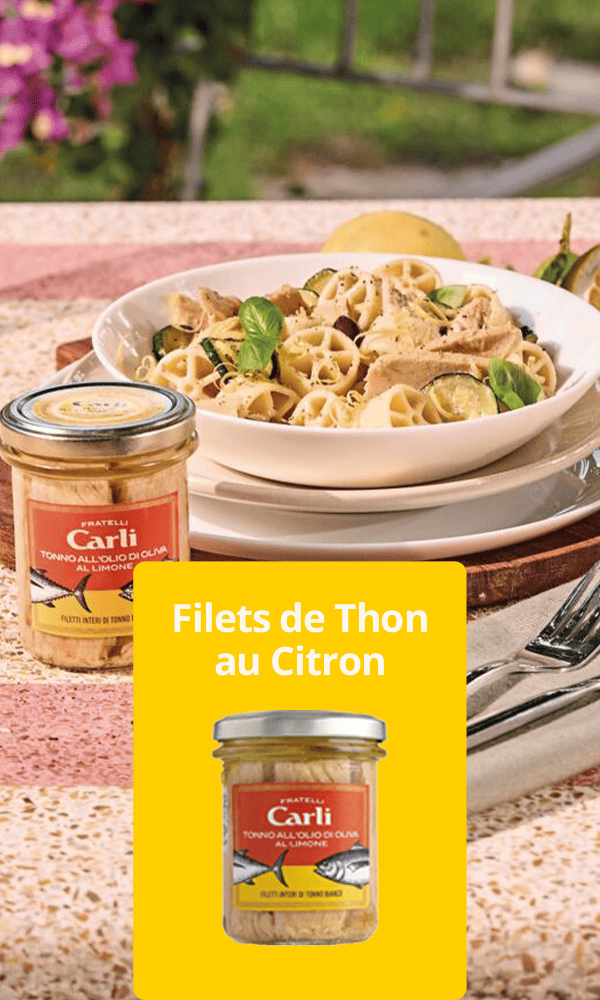 Filets de Thon Blanc avec Citron