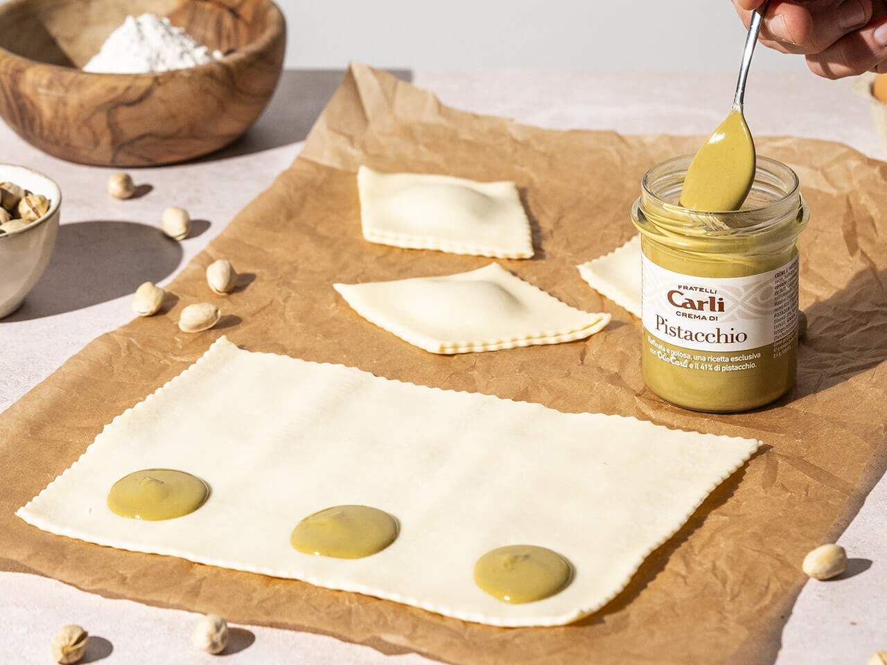 Crème de Pistache pour faire des desserts