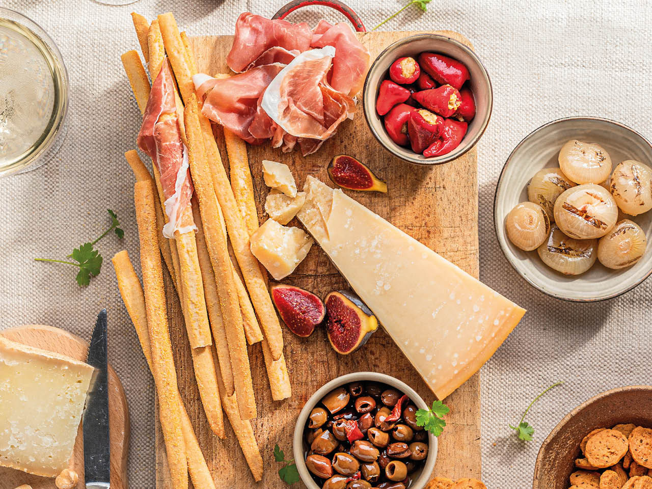 grana padano et figues