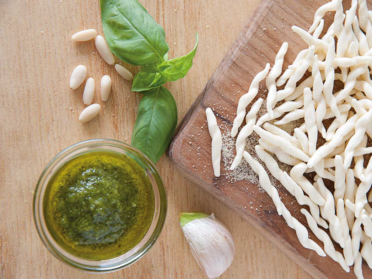 Trofie au pesto