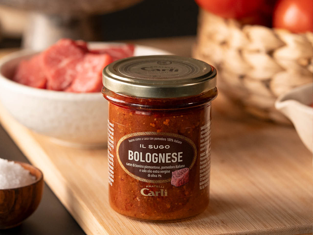 Sauce bolognaise dans un pot