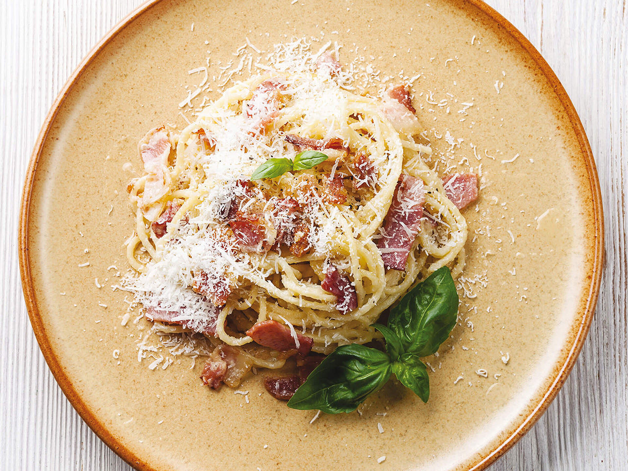Spaghetti avec le parmesan