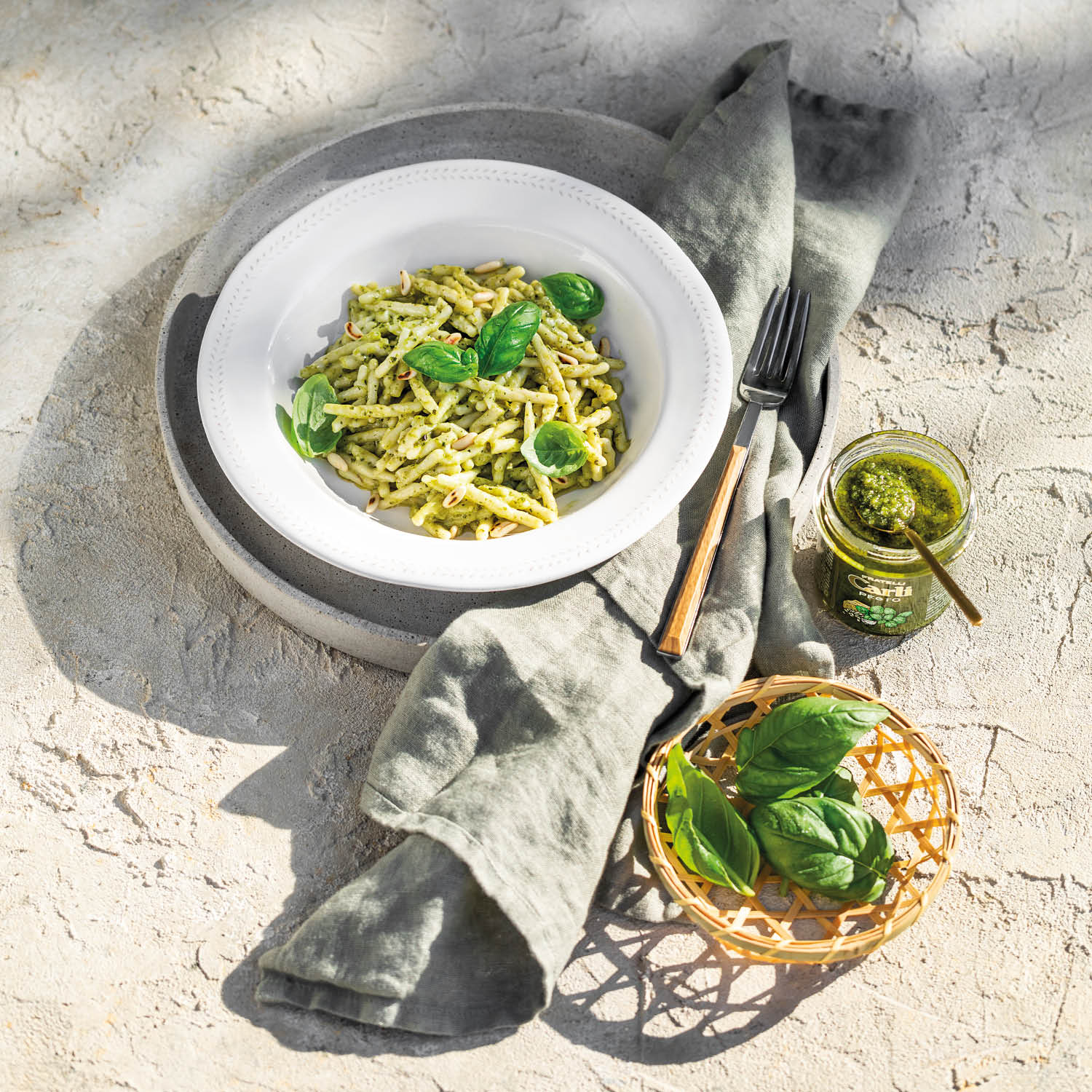 Pâtes typiques de la Ligurie Trofiette 